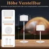 ZMH Tischleuchte Weiß 2ER nachttischlampe Touch Dimmbar Produktbild-Vorschau 2