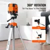 VEVOR Baustativ für Laser & Nivelliergeräte, 1/4 x 20 Produktbild-Vorschau 4