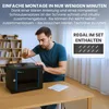 Extralink LITE 4U 530X400 WALL-MOUNTED RACKMOUNT CABINET Produktbild-Vorschau 5