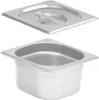 Mahlzeit GN Behälter 1/6 mit Deckel, Höhe 100 mm, Edelstahl Produktbild-Vorschau 1