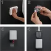 Brosse à toilettes en silicone pour montage mural - Tenture Voir les images du produit 6