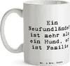 Mr. & Mrs. Panda Pott Spruch Neufundländer Familie - Weiß - Produktbild-Vorschau 3