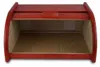 Großer Holz-Brotkasten Rot 40x29x18cm – Brotkorb für Produktbild-Vorschau 6