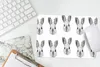 MuchoWow® Mauspad Mousepad Vintage - Kaninchen - Produktbild-Vorschau 5