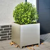 Pflanzkübel 50x50x50 cm Edelstahl Produktbild-Vorschau 2