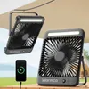 USB ventilátor Tichý mini stolní ventilátor pro kempování, Náhled obrázku produktu 12