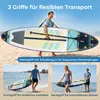 SUP-Board 320x84x15 cm, Bis zu 160 kg, extra breites iSUP, Produktbild-Vorschau 9