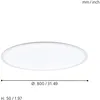 EGLO connect LED Deckenleuchte SARSINA-C Panel, Smart Home Produktbild-Vorschau 7
