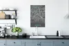MuchoWow® Poster Paris - Blau - Karte - Stadtplan 40x60 cm Produktbild-Vorschau 3