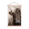 MuchoWow® Textilposter Schottischer Highlander - Tiere - Produktbild-Vorschau 1