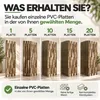 3D Wandpaneele PVC Holzoptik | Kiefer Holzblock | 20 Produktbild-Vorschau 9