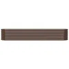 VIDAXL -Planungsbox 224x40x36 cm Pulver -Stahlbraun Anteprima dell’immagine prodotto 3