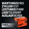 GP-PRO Gel-Batterie 12V 5Ah GTX4L-BS Rollerbatterie / Produktbild-Vorschau 3