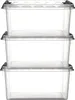 3x Aufbewahrungsbox stapelbare Box Smart Store Classic 15 Produktbild-Vorschau 1