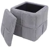 Hocker MCW-Q47, Sitzhocker Ottomane Polsterhocker Pouf, Produktbild-Vorschau 5