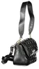 Elegante schwarze Damenhandtasche mit abnehmbaren Riemen Produktbild-Vorschau 3
