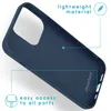 imoshion TPU Color Cover iPhone 13 Pro - Dunkelblau Produktbild-Vorschau 4