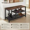tectake® Taunton scarpiera 80 x 30 x 45,5 cm Anteprima dell’immagine prodotto 2