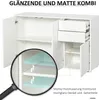 HOMCOM Credenza, mobile contenitore, mobile multiuso con 2 Anteprima dell’immagine prodotto 5