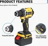 Drillpro Akku-Bohrschrauber 120Nm Brushless Motor 2-Gang Produktbild-Vorschau 6
