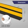 HOLZBRINK Battiscopa adesivo in PVC 50x20mm, 10 m | Bordino Anteprima dell’immagine prodotto 4