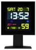 Newgate Monolith – LCD-Wecker – Schwarz Produktbild-Vorschau 1