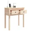 Tavolo consolle 70x35x75 cm in legno di pino massiccio Anteprima dell’immagine prodotto 4