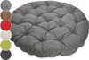 sunnypillow Polster für Papasansessel | rund Durchmesser Produktbild-Vorschau 1