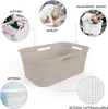 ROTHO Wäschekorb Brisen 41l 59,6x39,6x23,2cm cappuccino 1 Produktbild-Vorschau 4