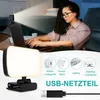 Videokonferenz Licht, quadratische Leuchte, mit Clip Produktbild-Vorschau 6