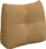 vidaXL Coussin de dossier brun 60 x 24 x 50 cm velours Voir les images du produit 1