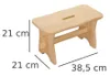 KESPER Fußbank aus Kiefernholz, 38,5 x 19 x 21 cm 69575 Produktbild-Vorschau 5