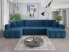 Couchgarnitur Sofa Sofagarnitur ALICE U im Stoff samt in U Produktbild-Vorschau 1