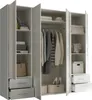 Schlafkontor Valencia Kleiderschrank Laminat 4 Türen Produktbild-Vorschau 6