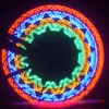Bunte 32-LED Fahrrad Fahrrad Licht 32 Muster Radreifen Produktbild-Vorschau 6