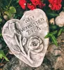 Grabherz Spruch - Wir vermissen Dich - Grabschmuck Dekoherz Produktbild-Vorschau 1