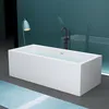 Mai & Mai Freistehende Badewanne 180x80x58cm Weiß Produktbild-Vorschau 3
