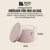 BIGSO RUT 2er-Set Aufbewahrungsbox mit Deckel – runde Produktbild-Vorschau 3