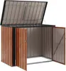 vidaXL Contenitore da giardino marrone 151,5 x 82 x 110,5 Anteprima dell’immagine prodotto 6