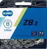 KMC Kette Z8.3 6/7/8-fach silber/grau 114 Glieder Produktbild-Vorschau 5