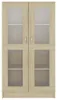 vidaXL Vitrinenschrank Sonoma-Eiche 82,5x30,5x150 cm Produktbild-Vorschau 5