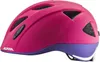 A pink and purple bicycle helmet. Produktbild-Vorschau