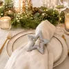 Riffelmacher Deko Glitter-Stern 15 cm 17355 | Silber - Produktbild-Vorschau 4
