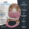 SANILO® WC sedadlo s automatickým spúšťaním a rýchlym Náhľad obrázku produktu 3