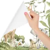 Muralo Selbstklebende Fototapete für Kinderzimmer DSCHUNGEL Produktbild-Vorschau 3
