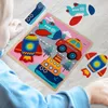 Malplay Dřevěné puzzle "Vozidla" Vzdělávací vzdělávací Náhled obrázku produktu 9