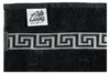Medusa Badetuch 100x150 cm - Schwarz / Silber  - Jacquard Produktbild-Vorschau 2