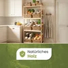 PATKAR Getränkekistenregal 4 Ebenen - platzsparendes Produktbild-Vorschau 4