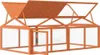 vidaXL Recinto per esterni marrone 200x112,5x74 cm in legno Anteprima dell’immagine prodotto 4