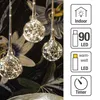 Szklana zawieszka LED z 3 szklanymi kroplami – Oświetlenie Podgląd zdjęcia produktu 5